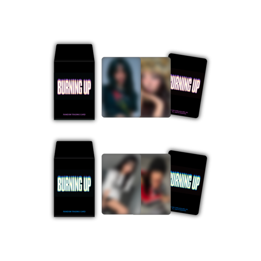 MEOVV Random Trading Photocard - Burning Up Official Merch