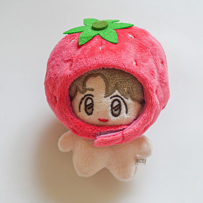 10cm Plush Doll Outfit – Fruit Plush Hat