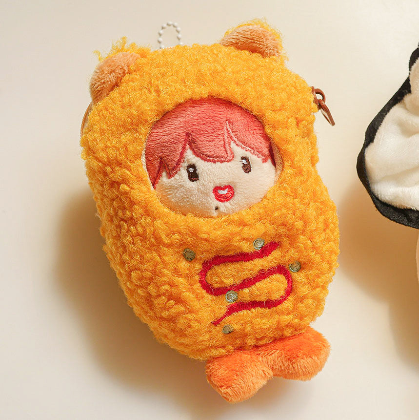 10cm Plush Doll Clothes – Shrimp Tempura & Oyster Plush Doll Outfit