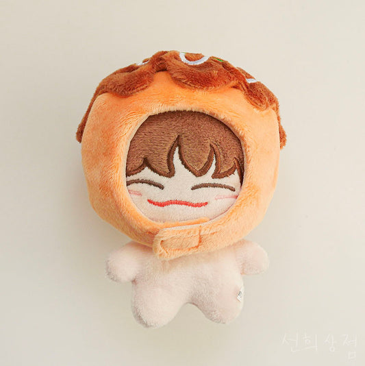 10cm Plush Doll Clothes – Takoyaki Plush Doll Hat