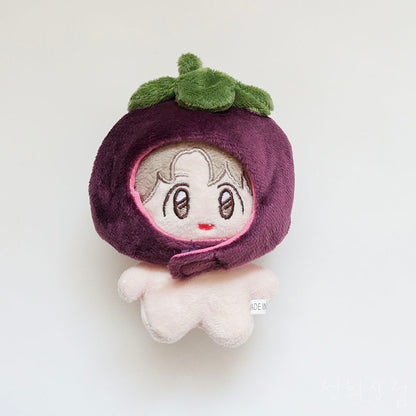 10cm Plush Doll Outfit – Fruit Plush Hat