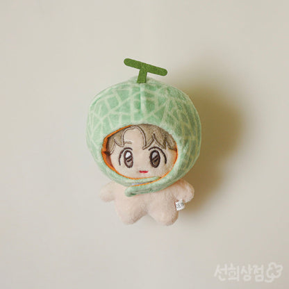 10cm Plush Doll Outfit – Fruit Plush Hat