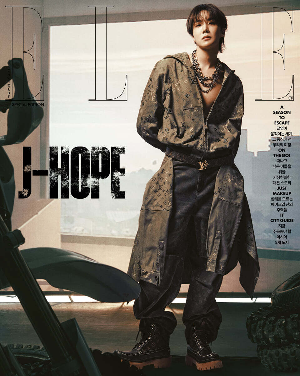 BTS j-hope ELLE SPECIAL EDITION Magazine 2025.12 (6type)
