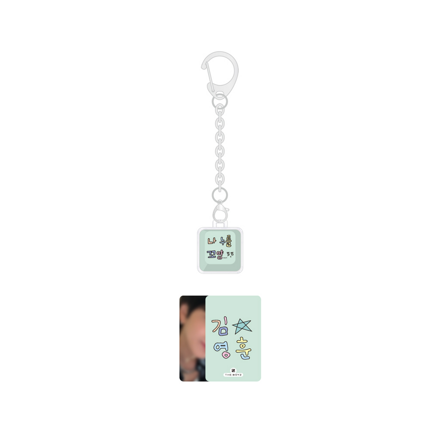 THE BOYZ - 07 KEYCAP KEYRING / THE BOYZ [THE BLAZE] WORLD TOUR in SEOUL