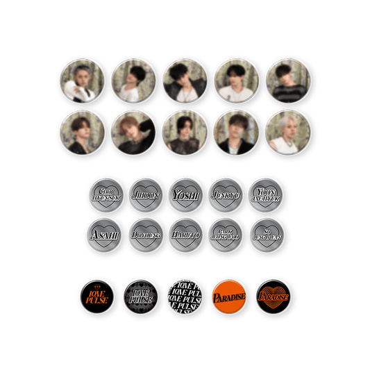 TREASURE [LOVEPULSE] - Pin Button Set