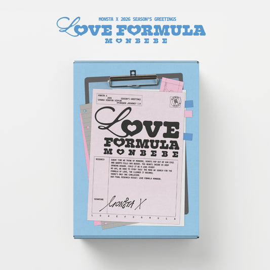 MONSTA X 2026 Season's Greetings : LOVE FORMULA MONBEBE