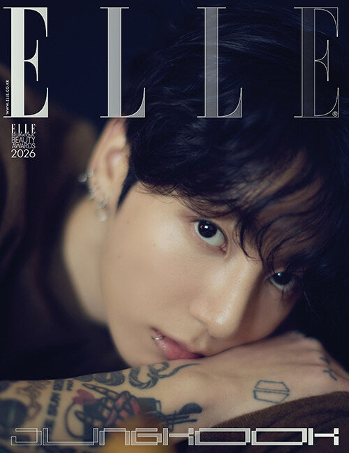 BTS jungkook ELLE KOREA 2026.1 Magazine (9type)