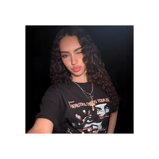 KATSEYE [THE BEAUTIFUL CHAOS TOUR] - Distressed S/S T-shirt