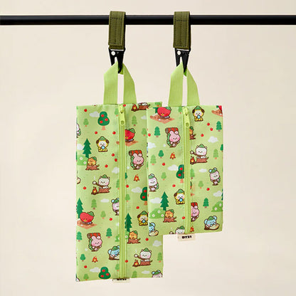 BT21 minini Multi Pouch Set Explorer (Green)