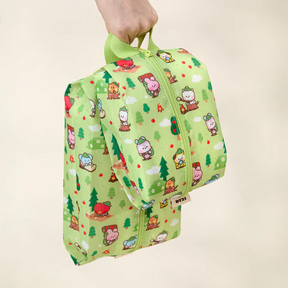 BT21 minini Multi Pouch Set Explorer (Green)