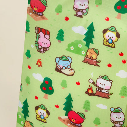 BT21 minini Multi Pouch Set Explorer (Green)