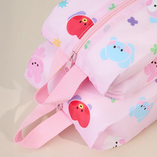 BT21 minini Multi Pouch Set Explorer (Pink)