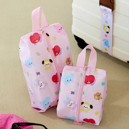 BT21 minini Multi Pouch Set Explorer (Pink)