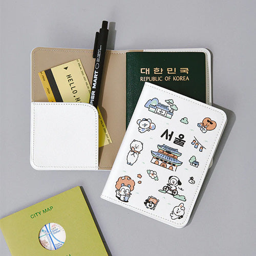 BT21 Passport Cover Seoul Edition