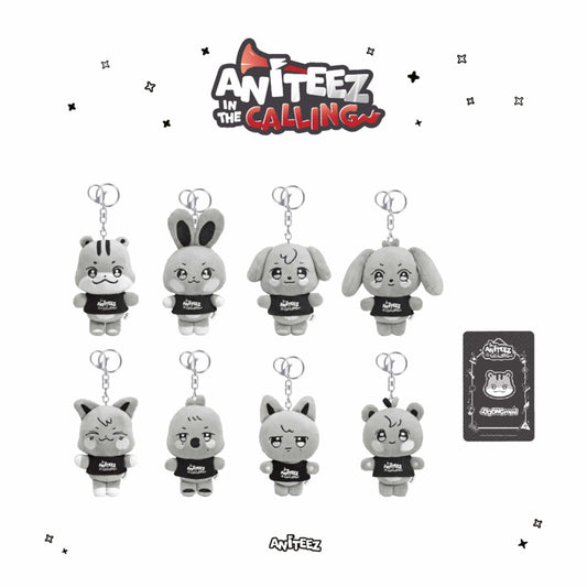 ATEEZ - THE CALLING ANITEEZ PLUSH KEYRING OFFICIAL MD