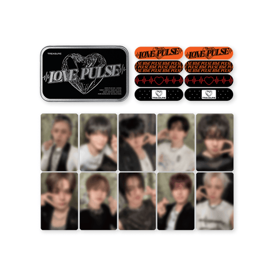 TREASURE [LOVEPULSE] - Rock Chic Tin Case Set