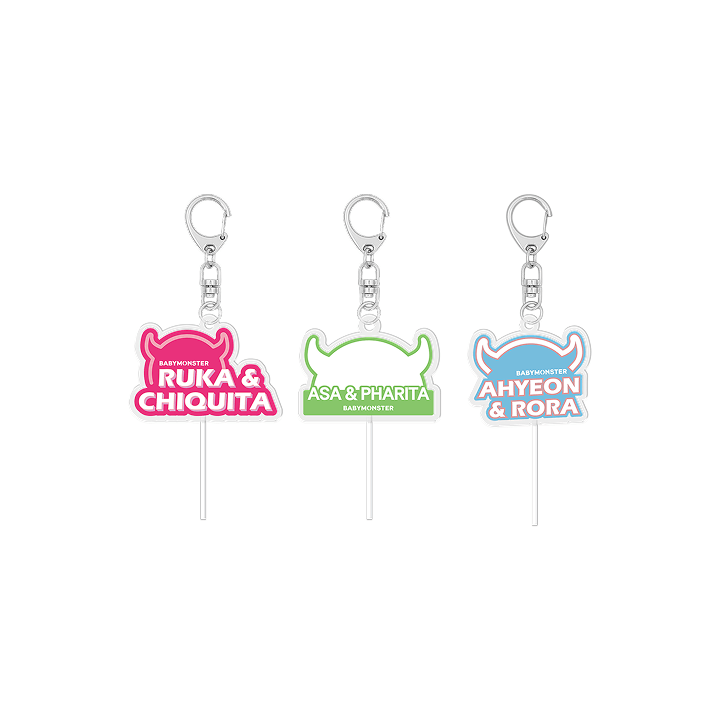 BABYMONSTER - [BMHOUSE] Acrylic Keyring Set