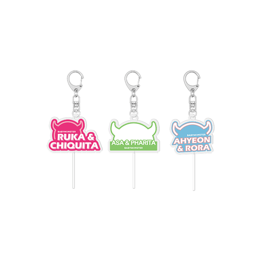 BABYMONSTER - [BMHOUSE] Acrylic Keyring Set