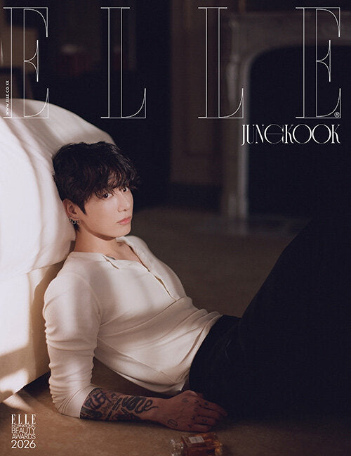 BTS jungkook ELLE KOREA 2026.1 Magazine (9type)