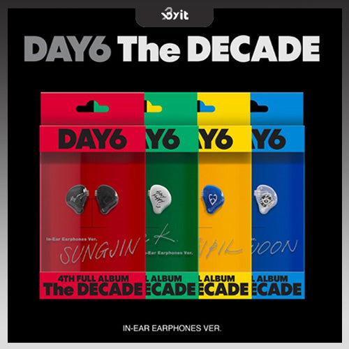 DAY6 4th Full Album The DECADE (In-Ear Earphones ver.) - RANDOM