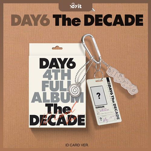 DAY6 4th Full Album The DECADE (ID Card (MD) Ver.)