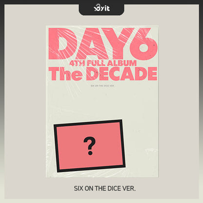 DAY6 4th Full Album The DECADE (SIX ON THE DICE VER., CITY DAYS VER.) SET