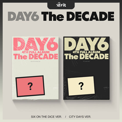 DAY6 4th Full Album The DECADE (SIX ON THE DICE VER., CITY DAYS VER.) SET