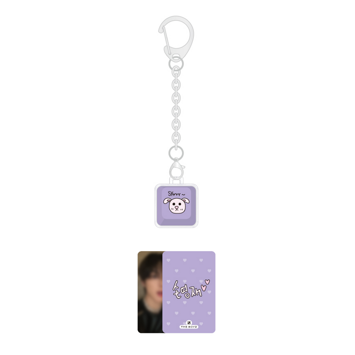 THE BOYZ - 07 KEYCAP KEYRING / THE BOYZ [THE BLAZE] WORLD TOUR in SEOUL