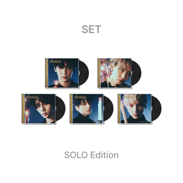 TXT JP 3rd Album 『Starkissed』 MEMBER SOLO Edition 5 SET