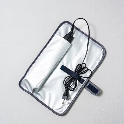 Travel Heat Resistant Hair Straightener Iron Pouch [DAISO]