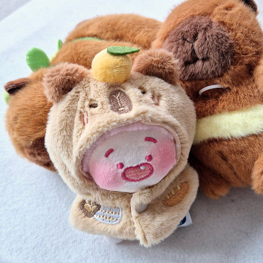 10cm Plush Doll Clothes – Capybara Plush Cape