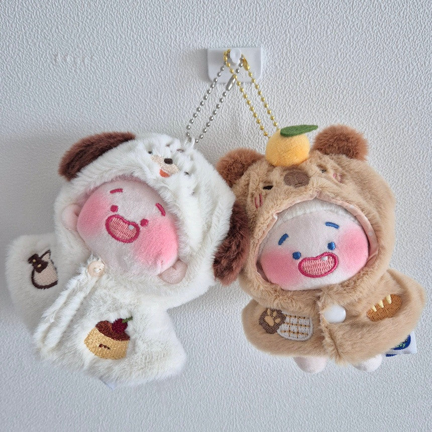 10cm Plush Doll Clothes – Capybara Plush Cape