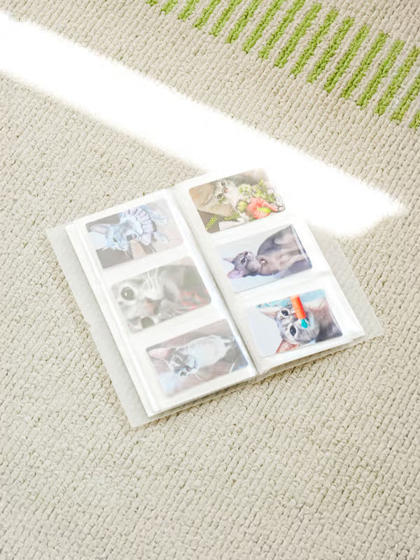 Photo Card Translucent Photo Card Album (30 sheets) [DAISO]