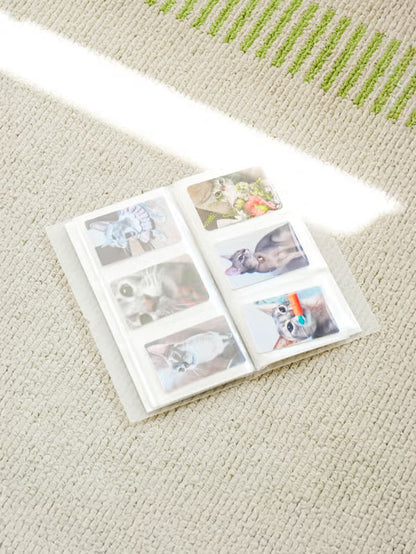 Photo Card Translucent Photo Card Album (30 sheets) [DAISO]