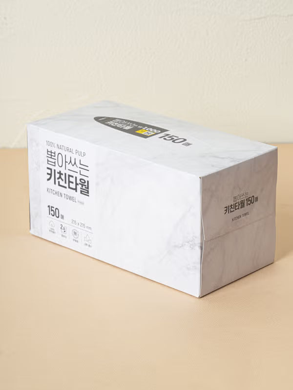 Pull-out kitchen towels (150 sheets) [DAISO]