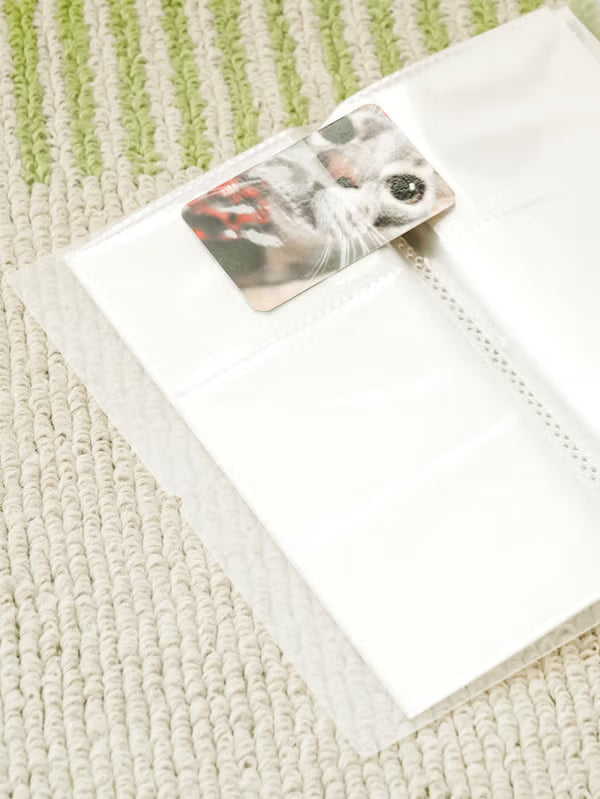 Photo Card Translucent Photo Card Album (30 sheets) [DAISO]