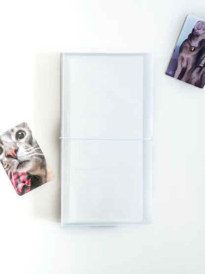 Photo Card Translucent Photo Card Album (30 sheets) [DAISO]