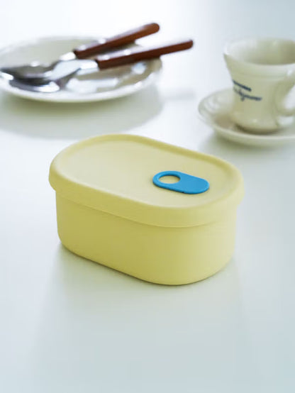 Silicone Container Oval 500 ml [DAISO]