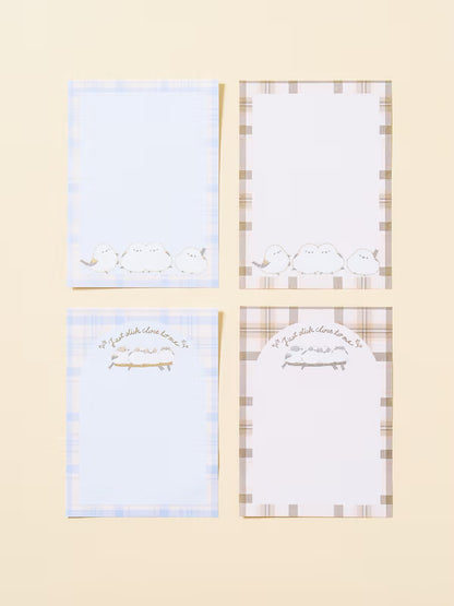 Amifa Shimaenaga Rice Cake Memo Pad 50 Sheets [DAISO]