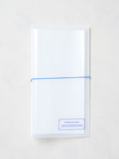 Sticker Storage File 20 Pocket Clear [DAISO]