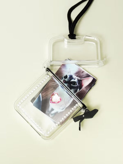 Photocard Necklace Storage Case [DAISO]