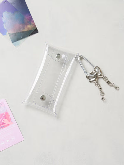Photocard Carabiner Transparent Case [DAISO]
