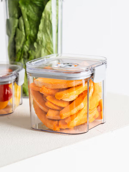 Vacuum Storage Container, 640 ml [DAISO]