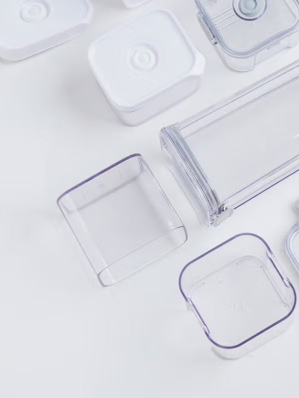 Vacuum Storage Container, 640 ml [DAISO]