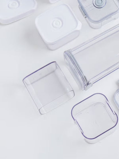 Vacuum Storage Container, 640 ml [DAISO]