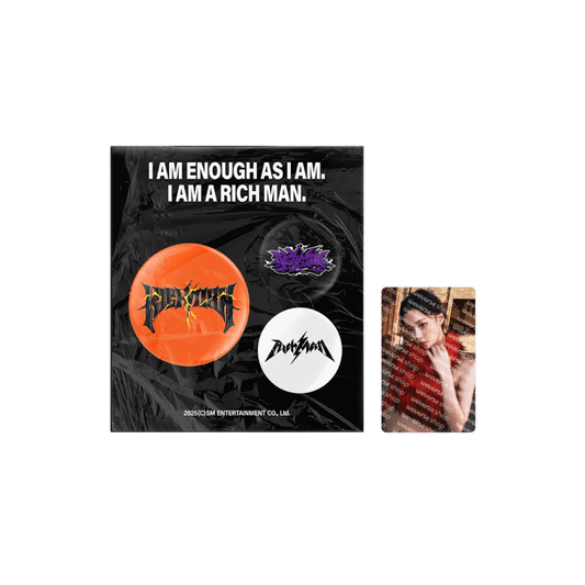 aespa WEEK #RichMan - Pin Button Set