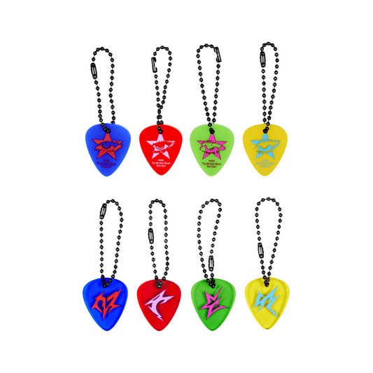 aespa WEEK #RichMan - Random Guitar Pick Keyring