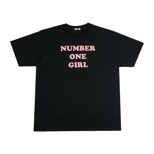 ROSÉ [ROSIE] BLACKPINK - Numver One Girl Black T-Shirt