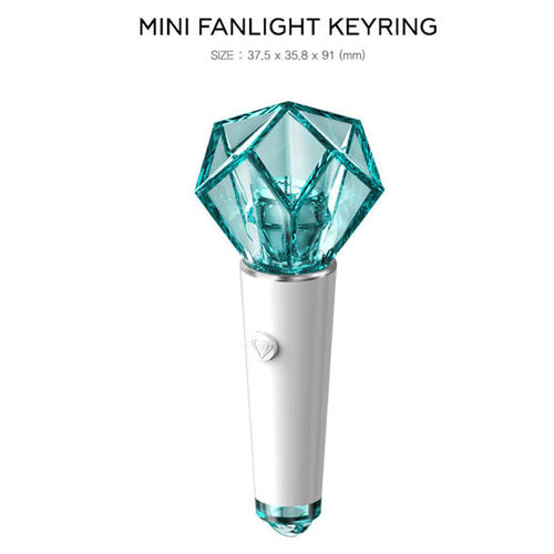 SHINEE OFFICIAL LIGHT STICK MINI KEYRING