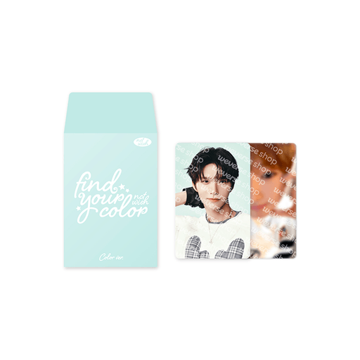 NCT WISH [FIND YOUR COLOR] - Random Trading Card Set (COLOR ver.)